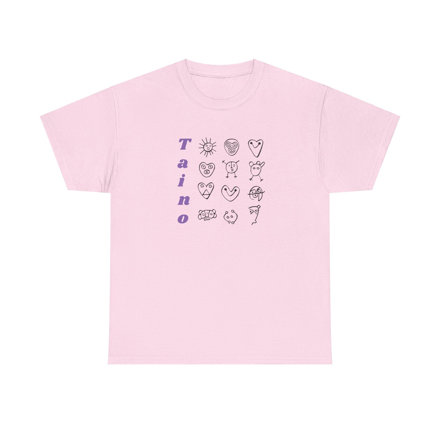 Taino Symbols, Unisex Heavy Cotton Tee