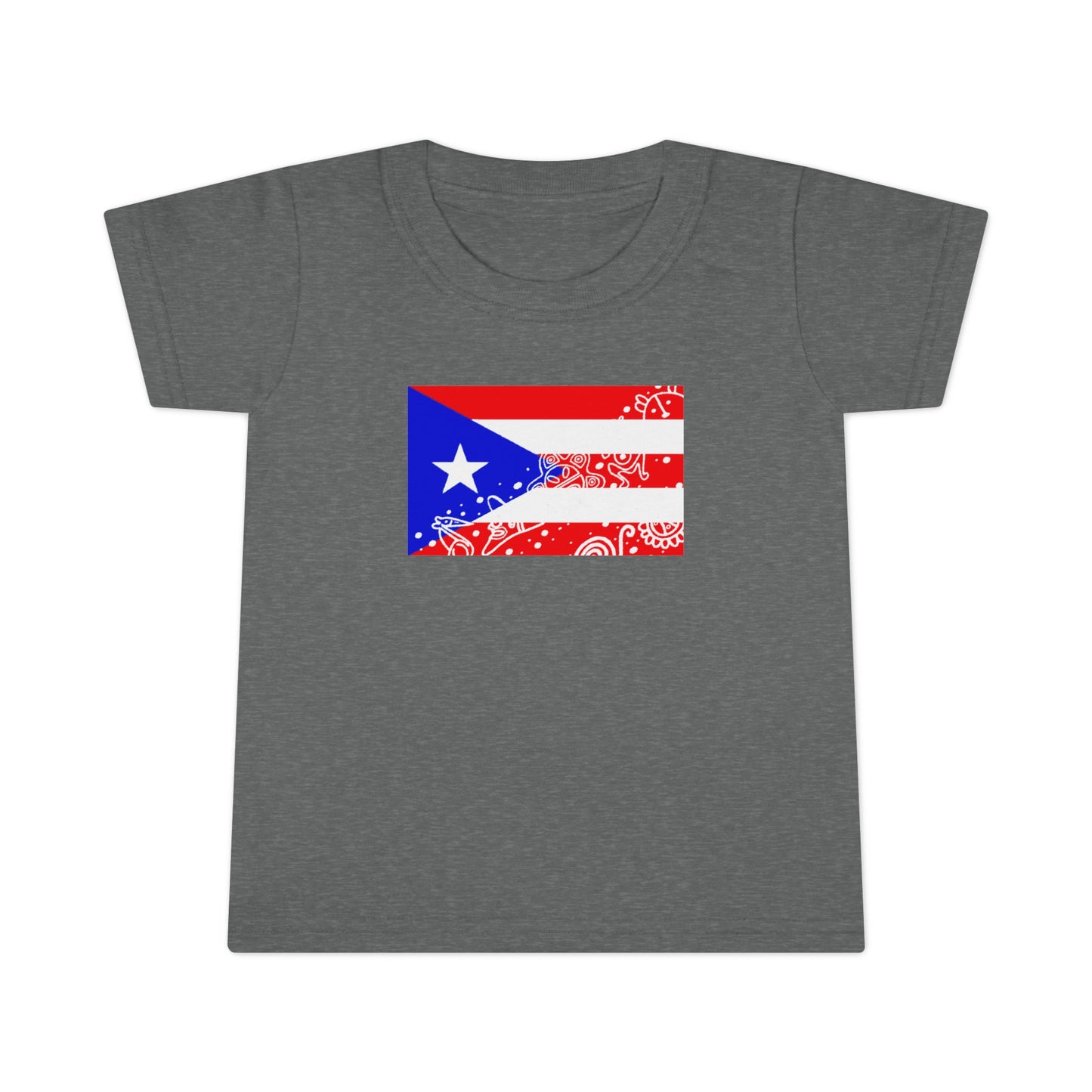 Puerto Rican Flag w/Taino Symbols, Toddler T-shirt
