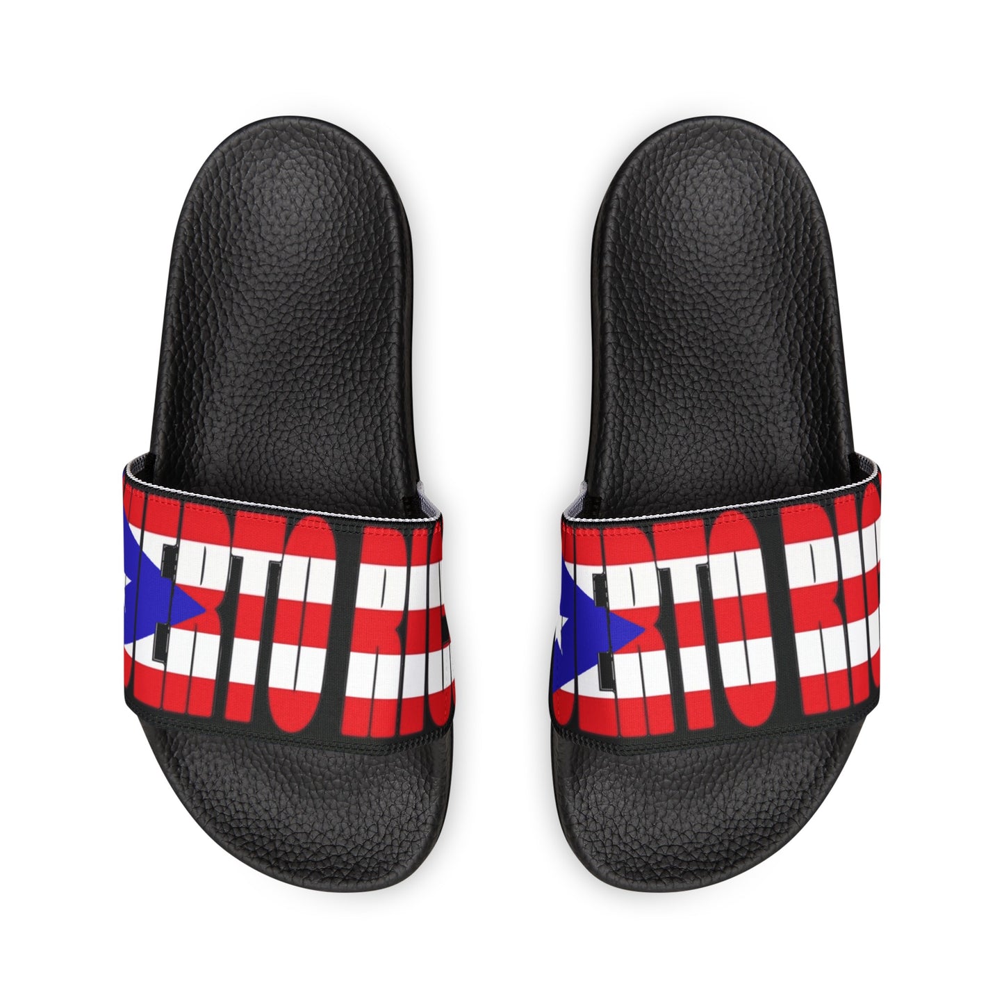 Puerto Rico, Men's PU Slide Sandals