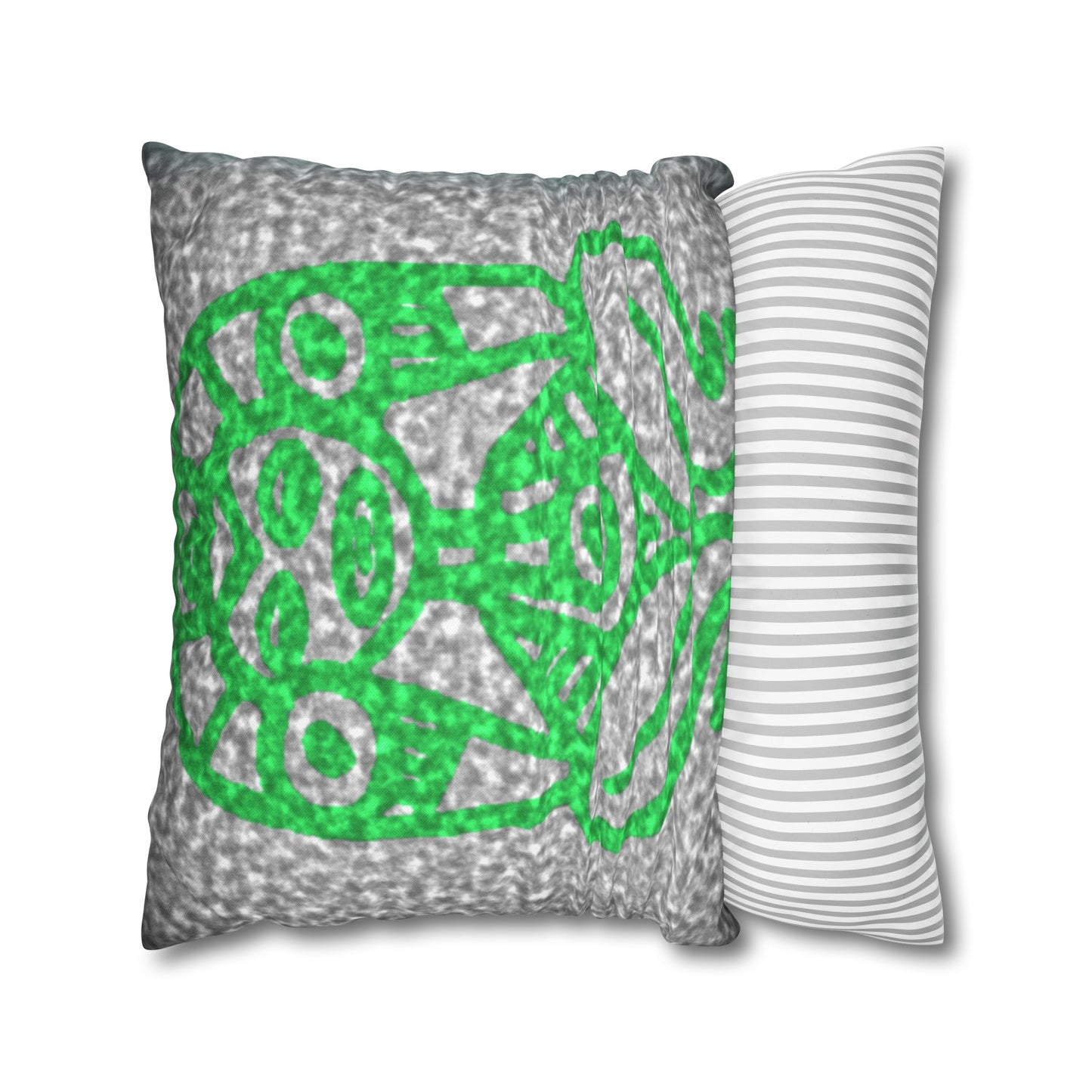 Taino Symbols 2 pillow cover, Spun Polyester Square Pillowcase