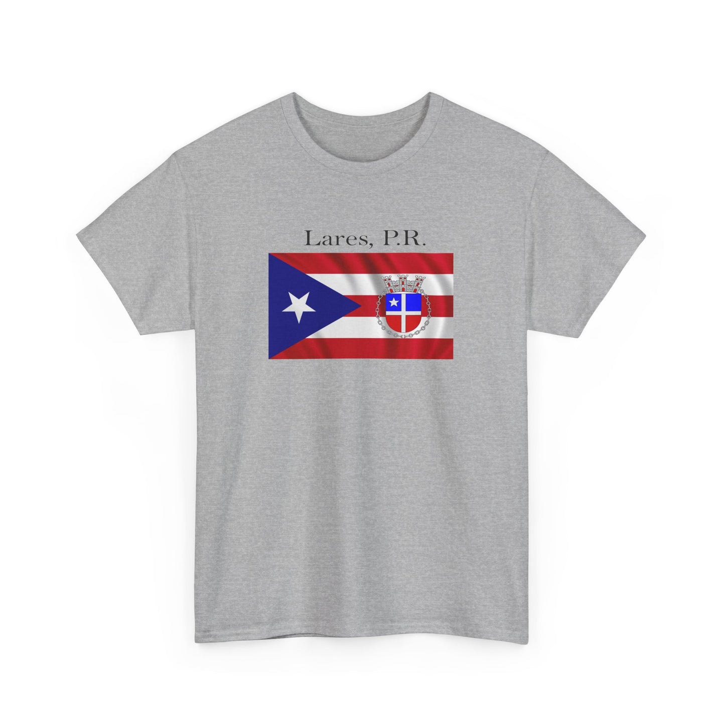 Lares, P.R., Unisex Heavy Cotton Tee
