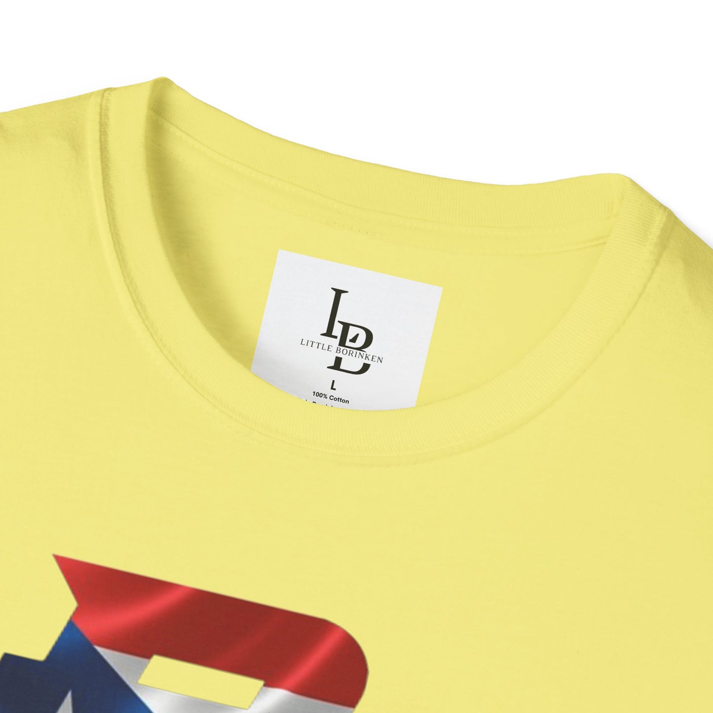 PR Flag interior, Unisex Softstyle T-Shirt