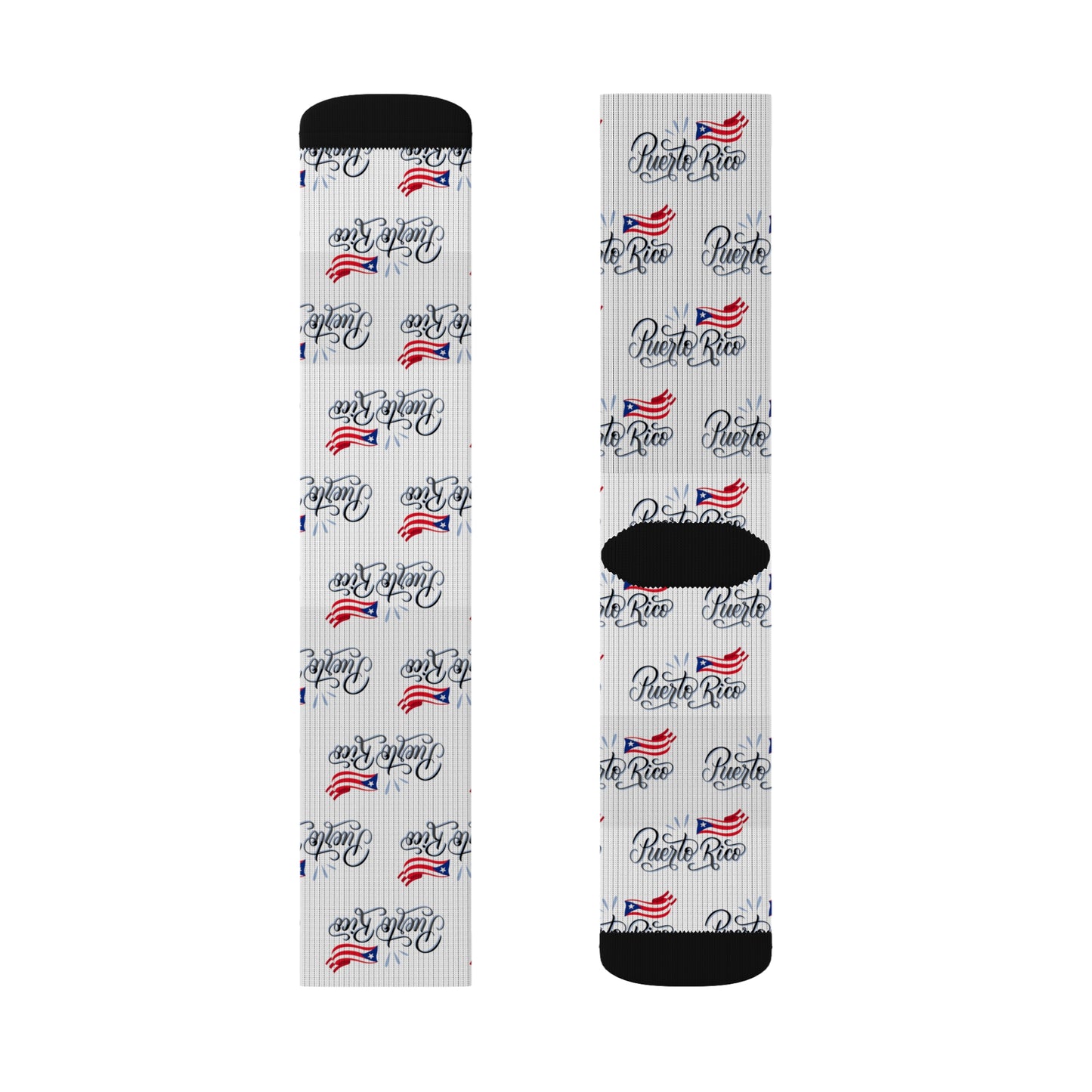 Puerto Rico, Sublimation Socks