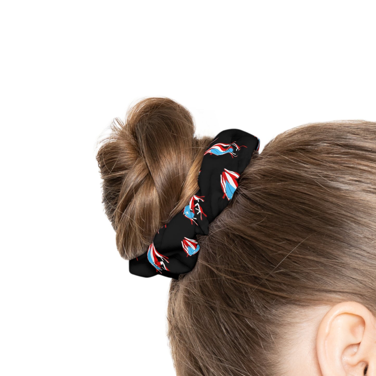Original PR Flag Black, Scrunchie