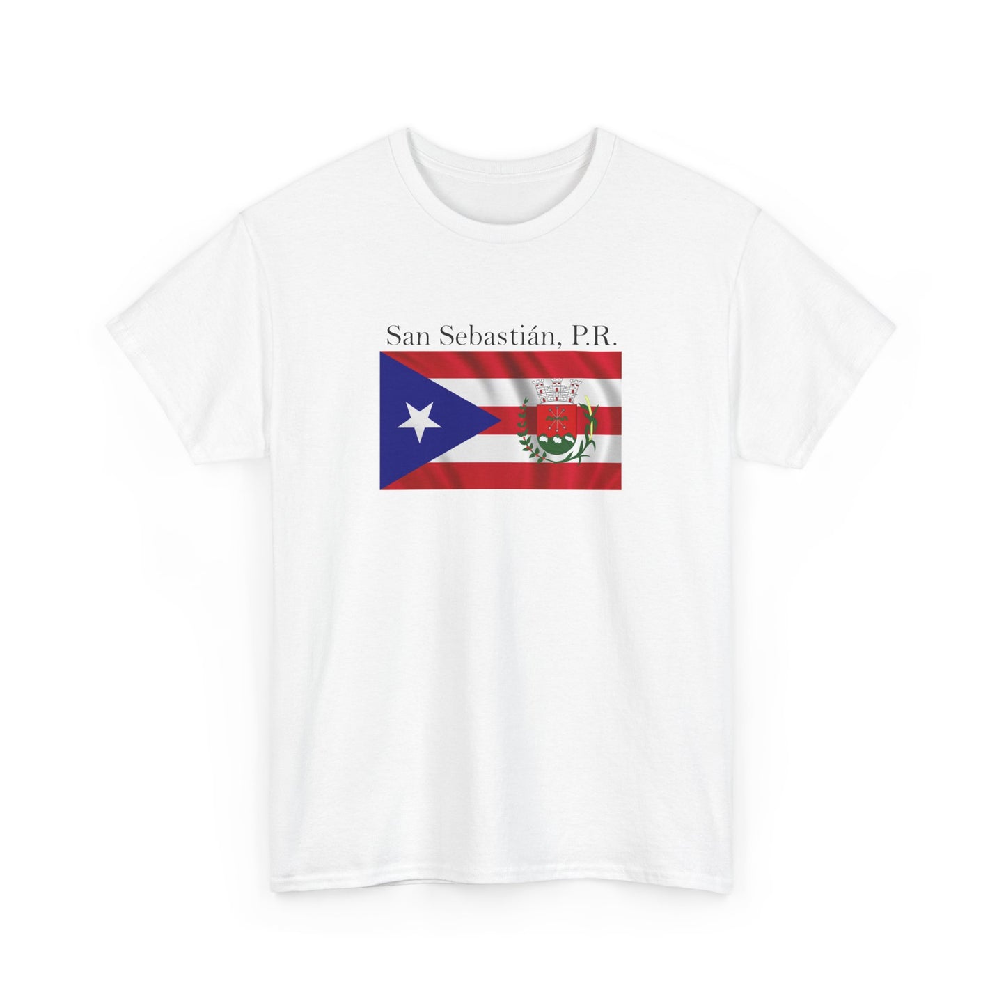 San Sebastian, P.R., Unisex Heavy Cotton Tee
