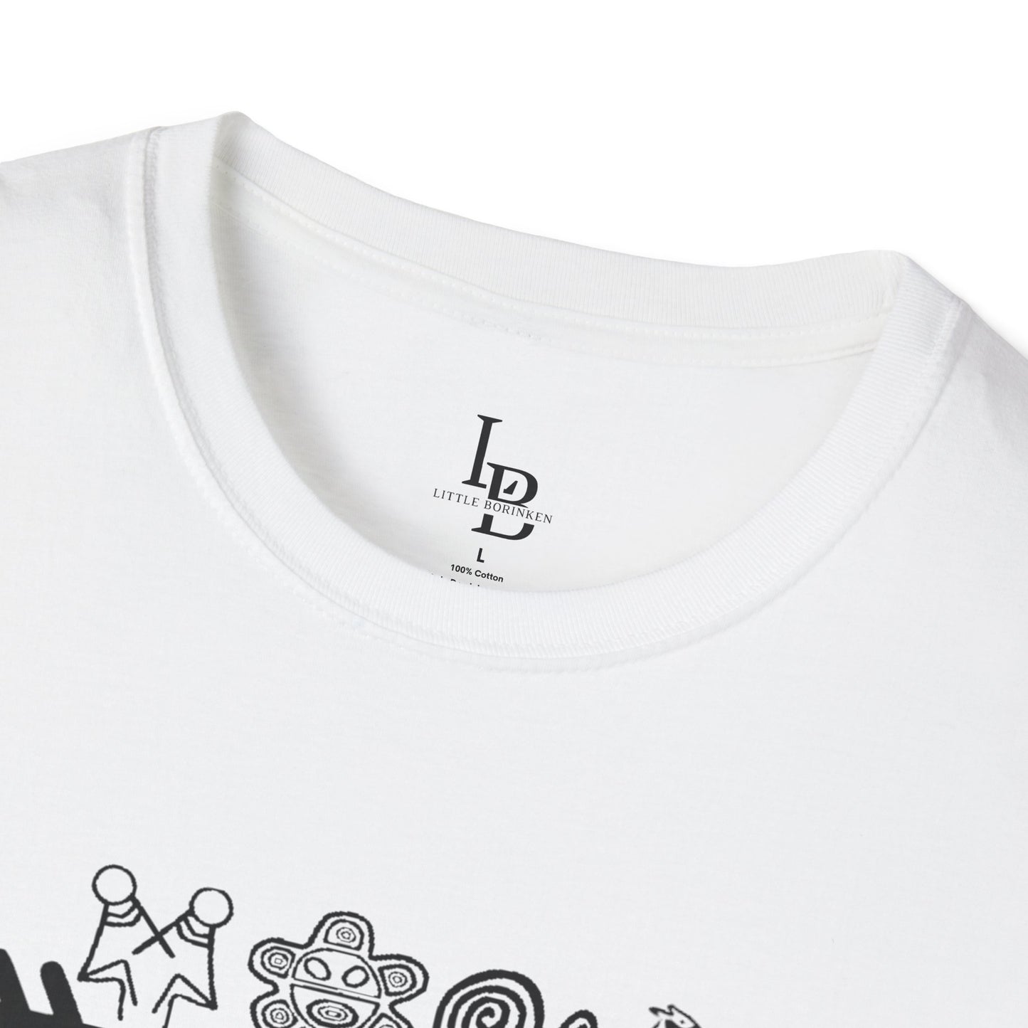 Arrow and Symbols, Unisex Softstyle T-Shirt