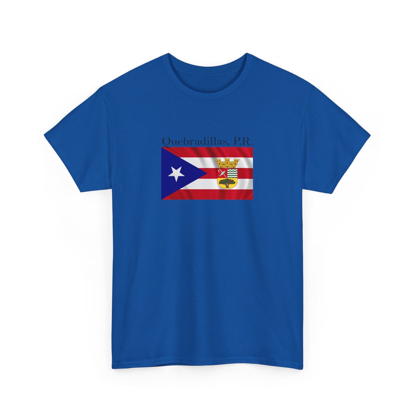 Quebradillas, P.R., Unisex Heavy Cotton Tee