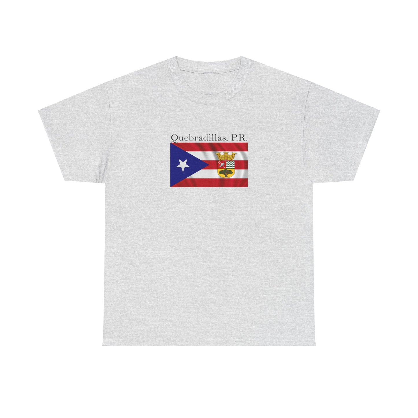 Quebradillas, P.R., Unisex Heavy Cotton Tee