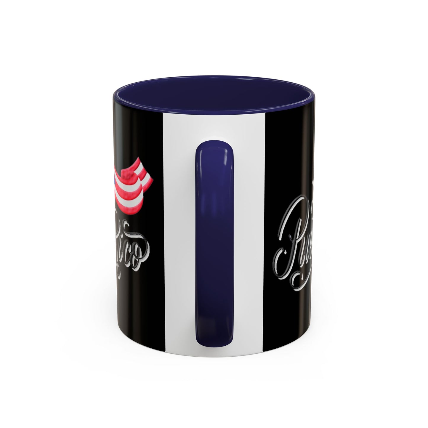 Puerto Rico, Colorful Accent Mugs, 11oz