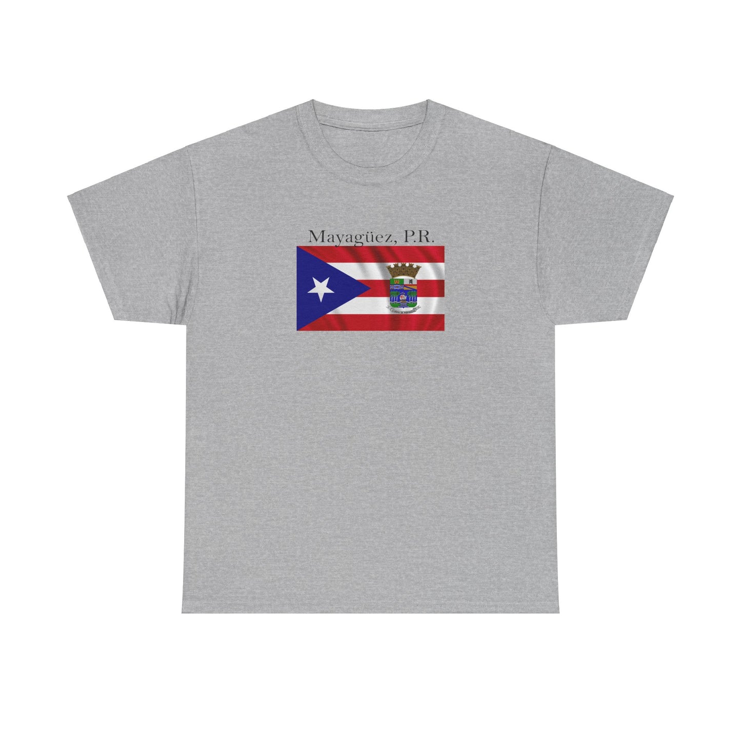 Mayagüez, P.R., Unisex Heavy Cotton Tee