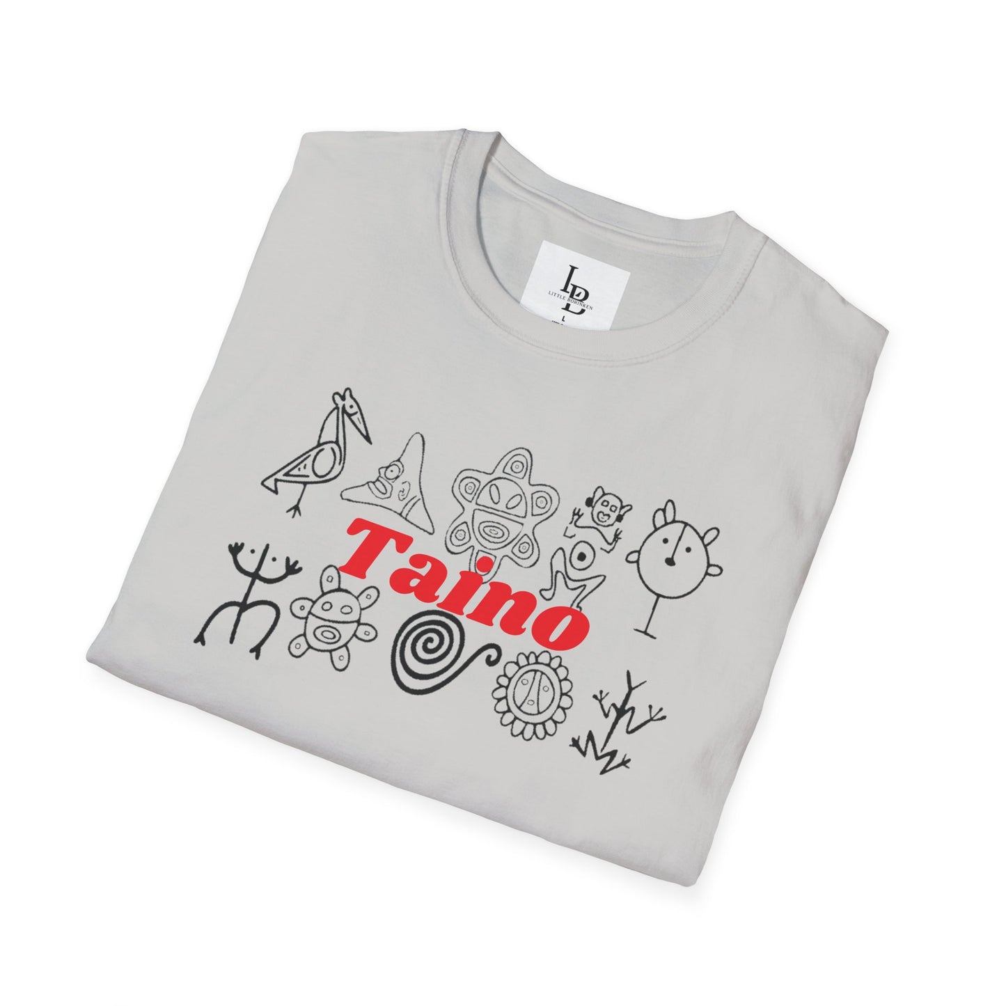 Taino Symbols 5, Unisex Softstyle T-Shirt