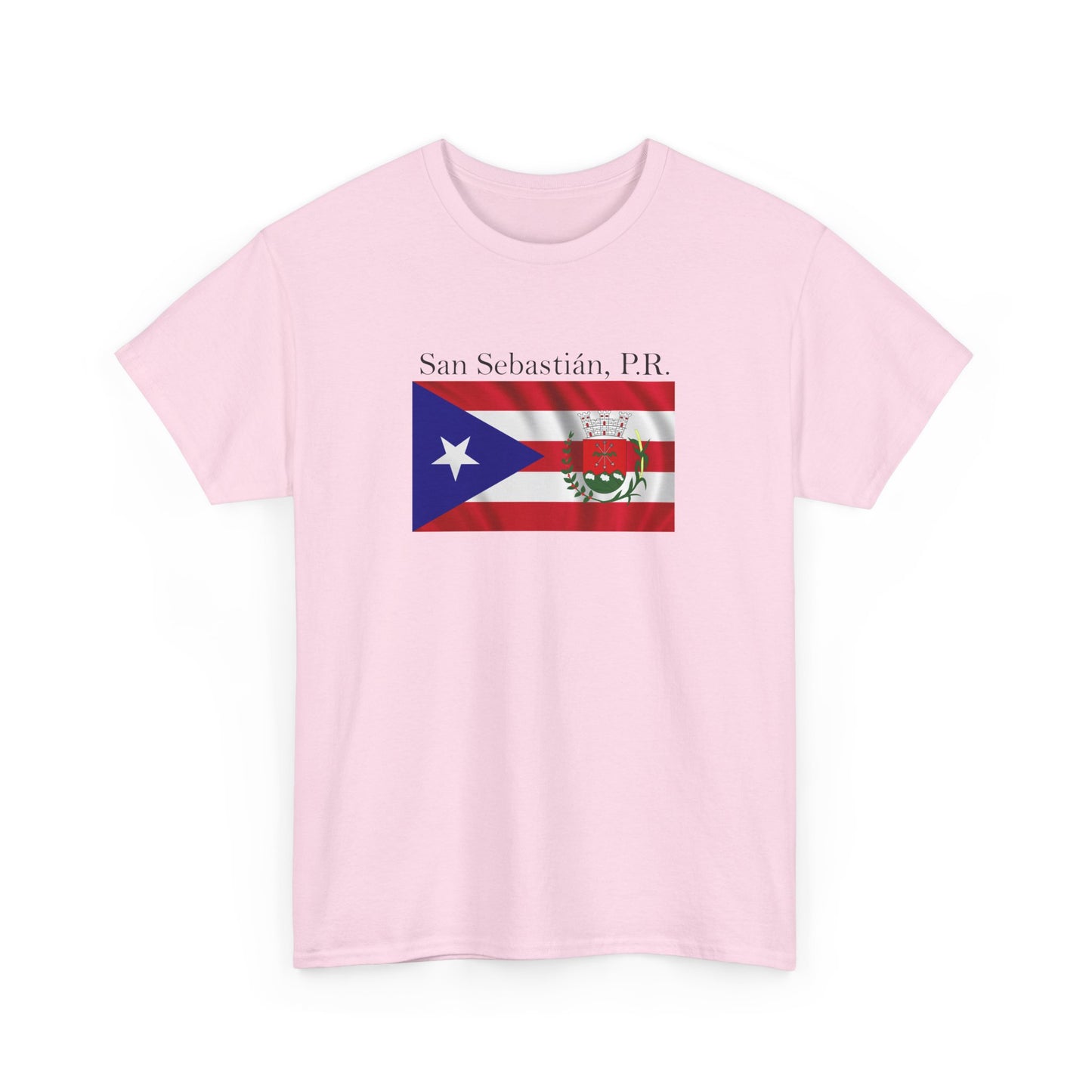 San Sebastian, P.R., Unisex Heavy Cotton Tee