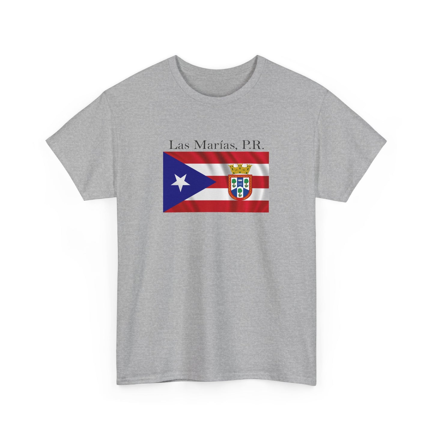 Las Marias, P.R., Unisex Heavy Cotton Tee