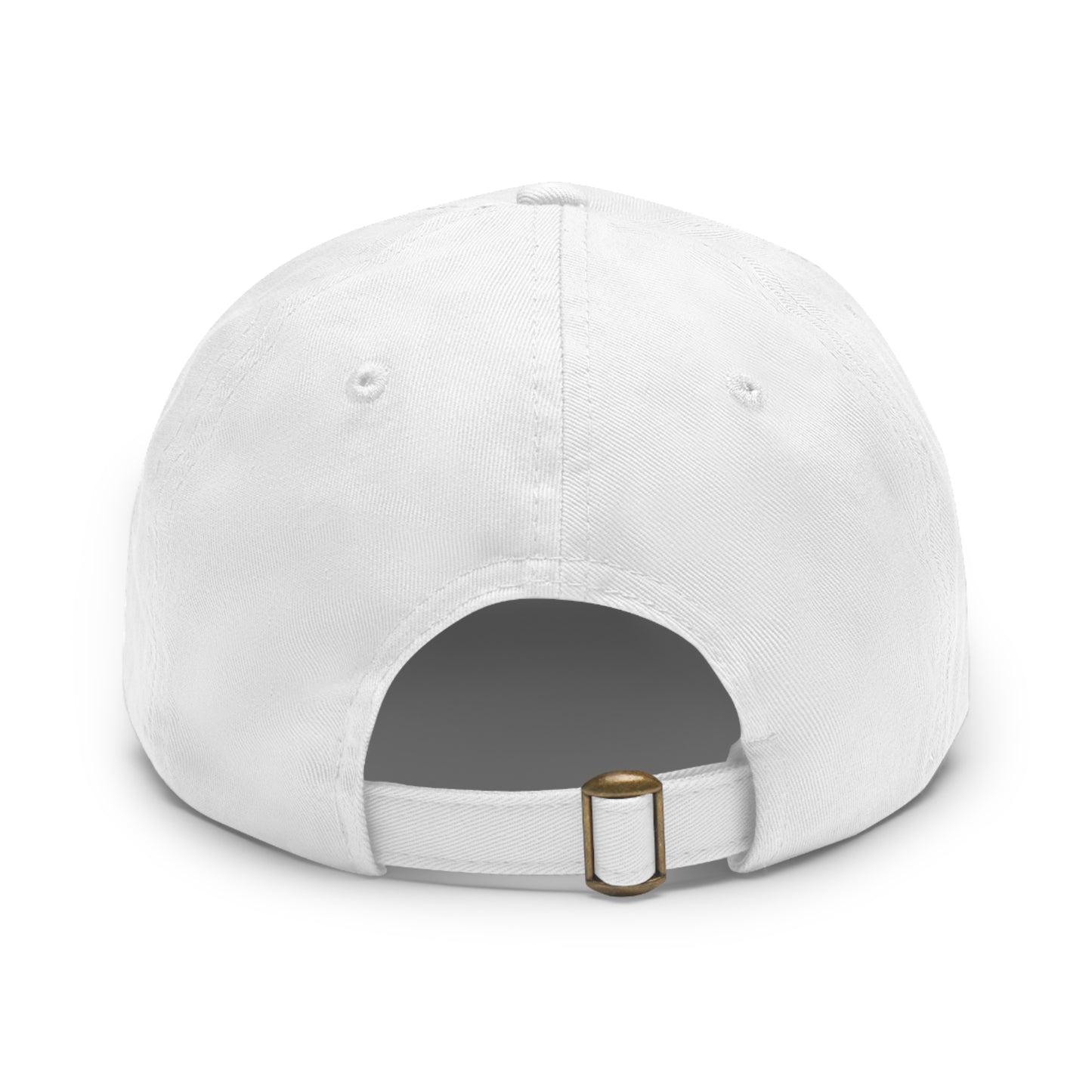 Puerto Rico w/Flag, Hat with Leather Patch (Rectangle)