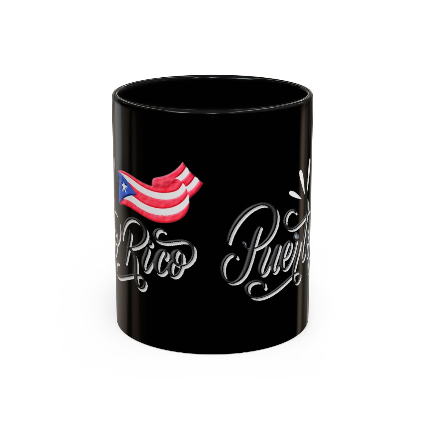 Puerto Rico, Colorful Accent Mugs, 11oz
