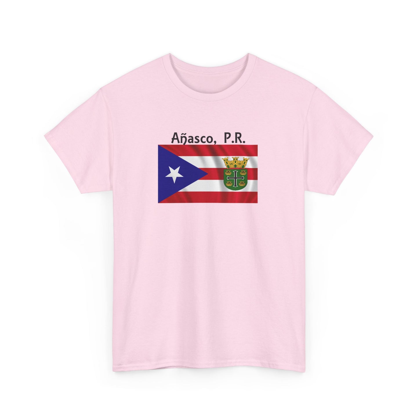 Añasco, Puerto Rico, Unisex Heavy Cotton Tee