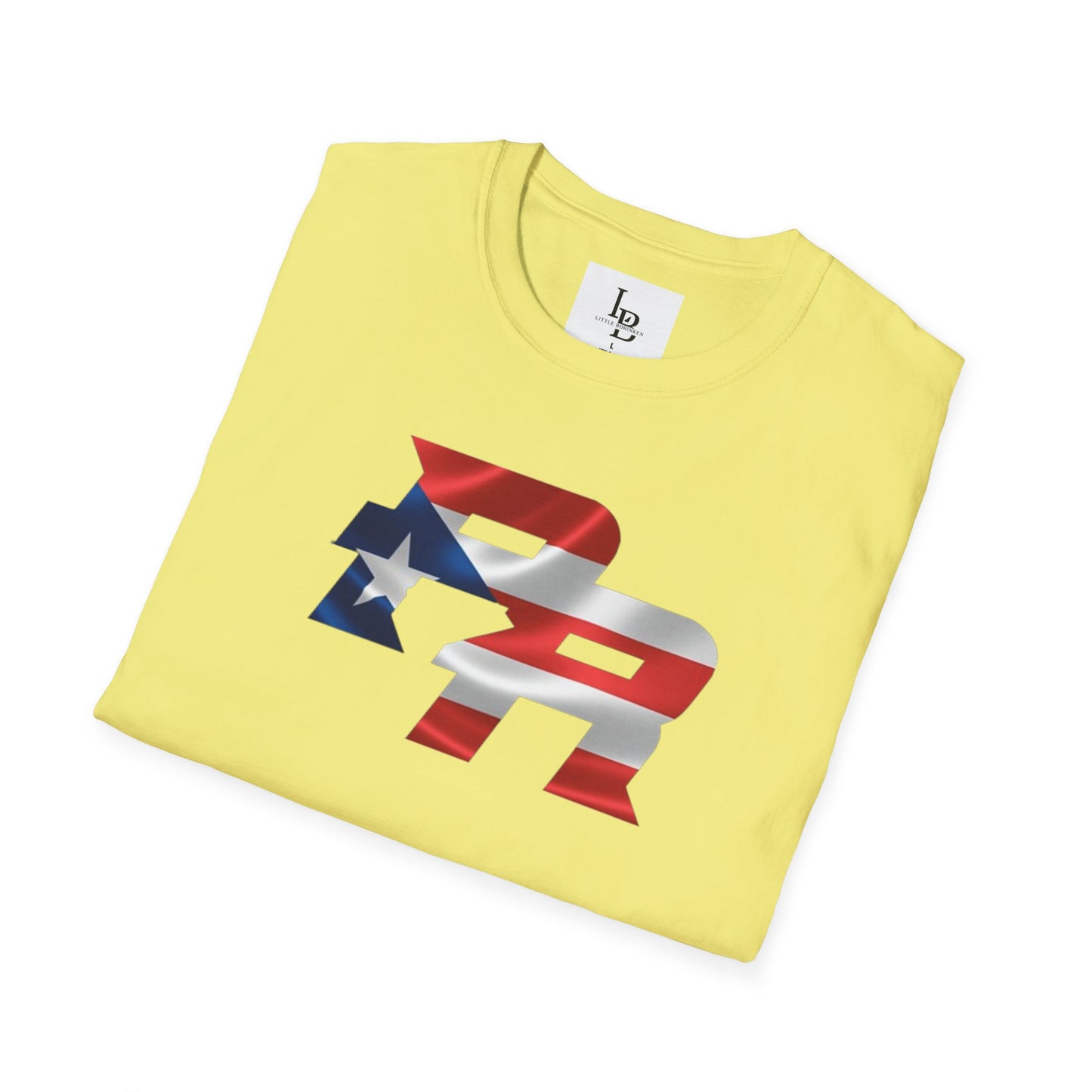 PR Flag interior, Unisex Softstyle T-Shirt
