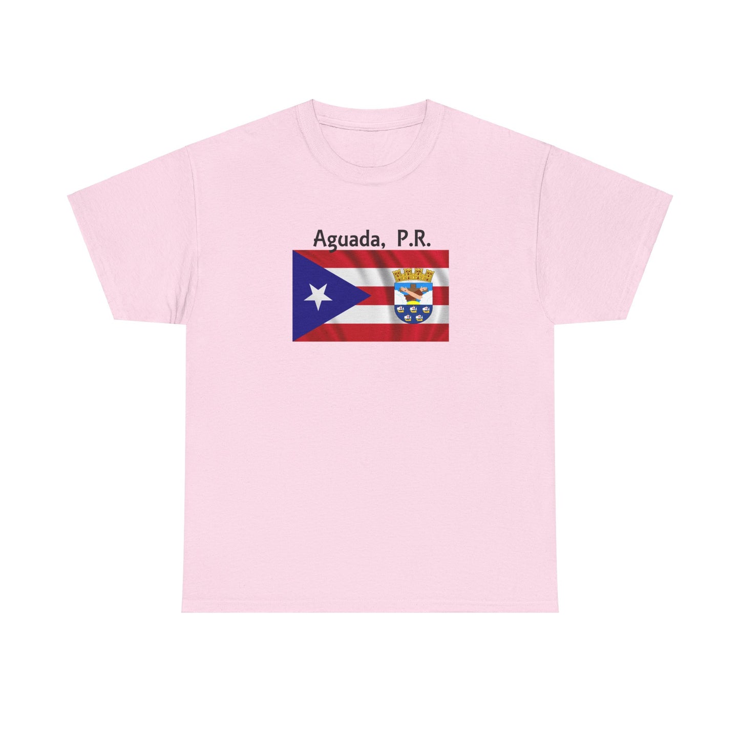 Aguada, Puerto Rico, Unisex Heavy Cotton Tee