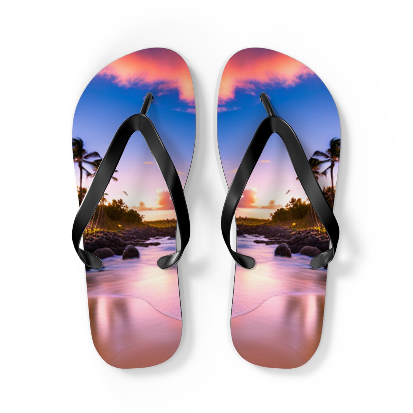Beach Scene, Flip Flops