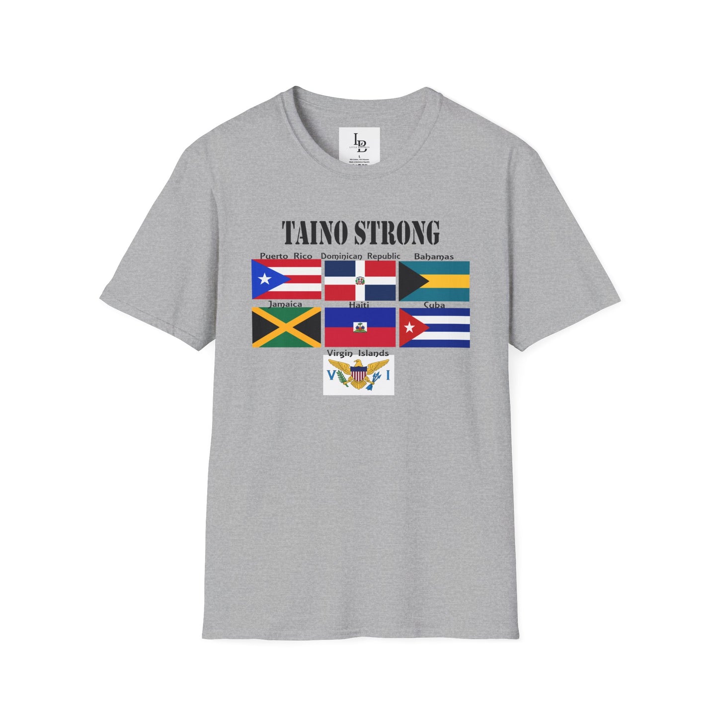 Taino Strong, Unisex Softstyle T-Shirt