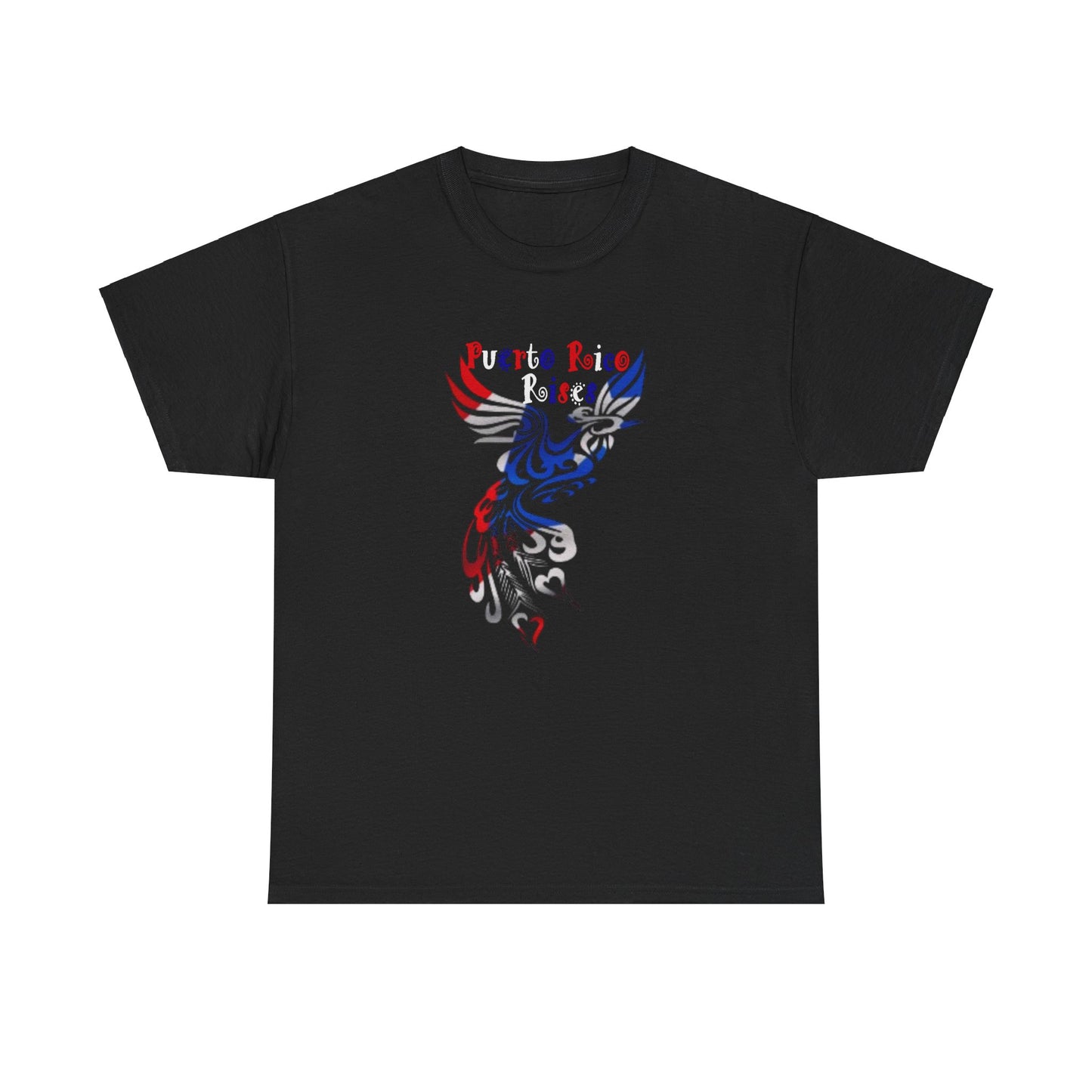 Puerto Rico Rises Phoenix, Unisex Heavy Cotton Tee