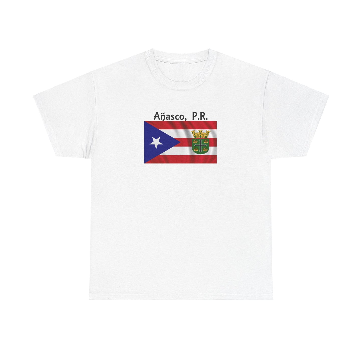 Añasco, Puerto Rico, Unisex Heavy Cotton Tee