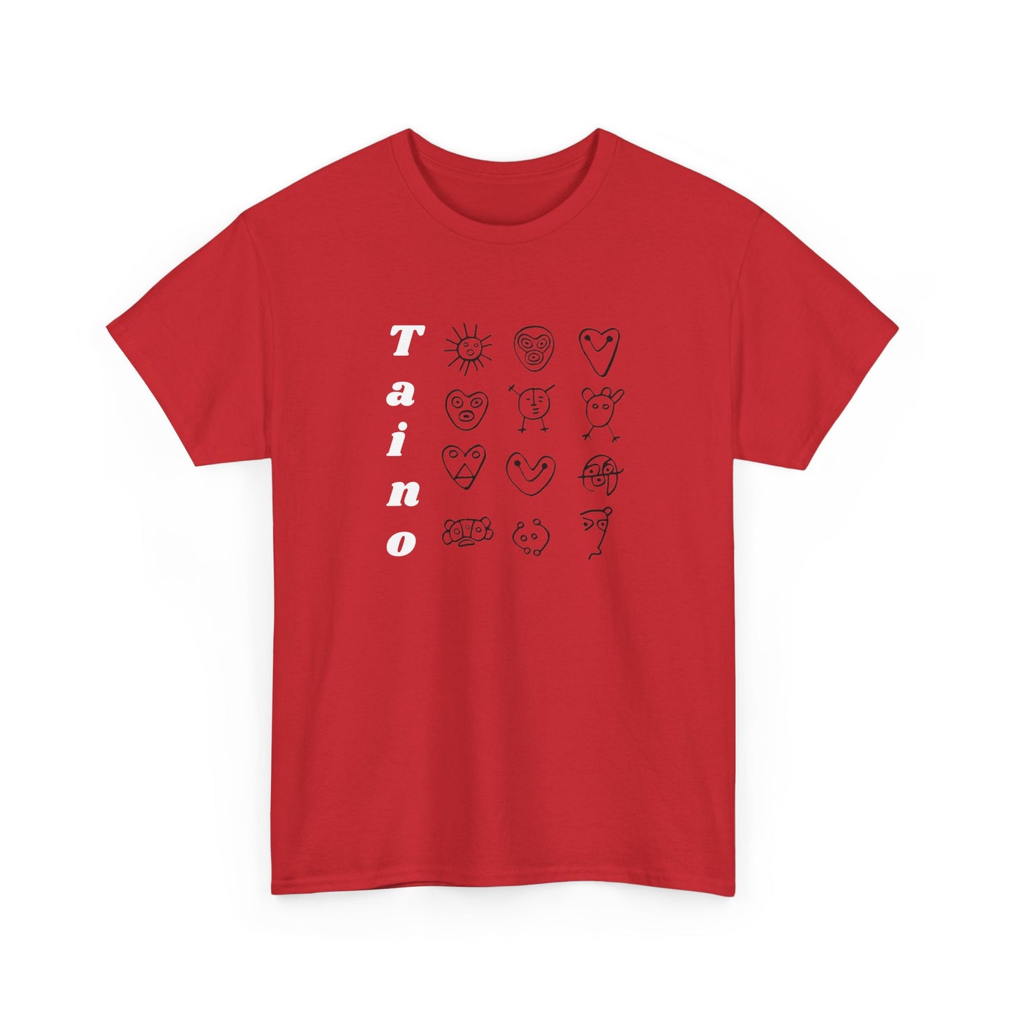 Taino Symbols, Unisex Heavy Cotton Tee