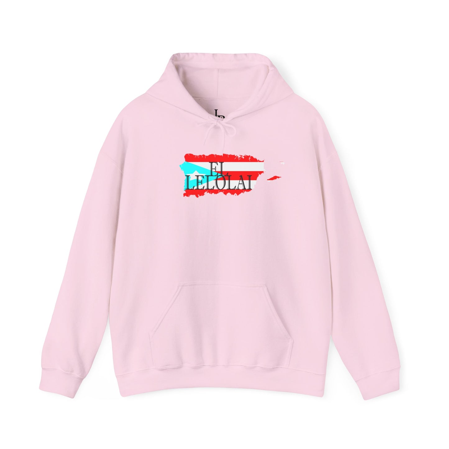 EL LELOLAI PR MAP Unisex Hoodie, Cozy Sweatshirt, Casual Wear, Gifts for Adventures, Pride Apparel, Comfortable Streetwear