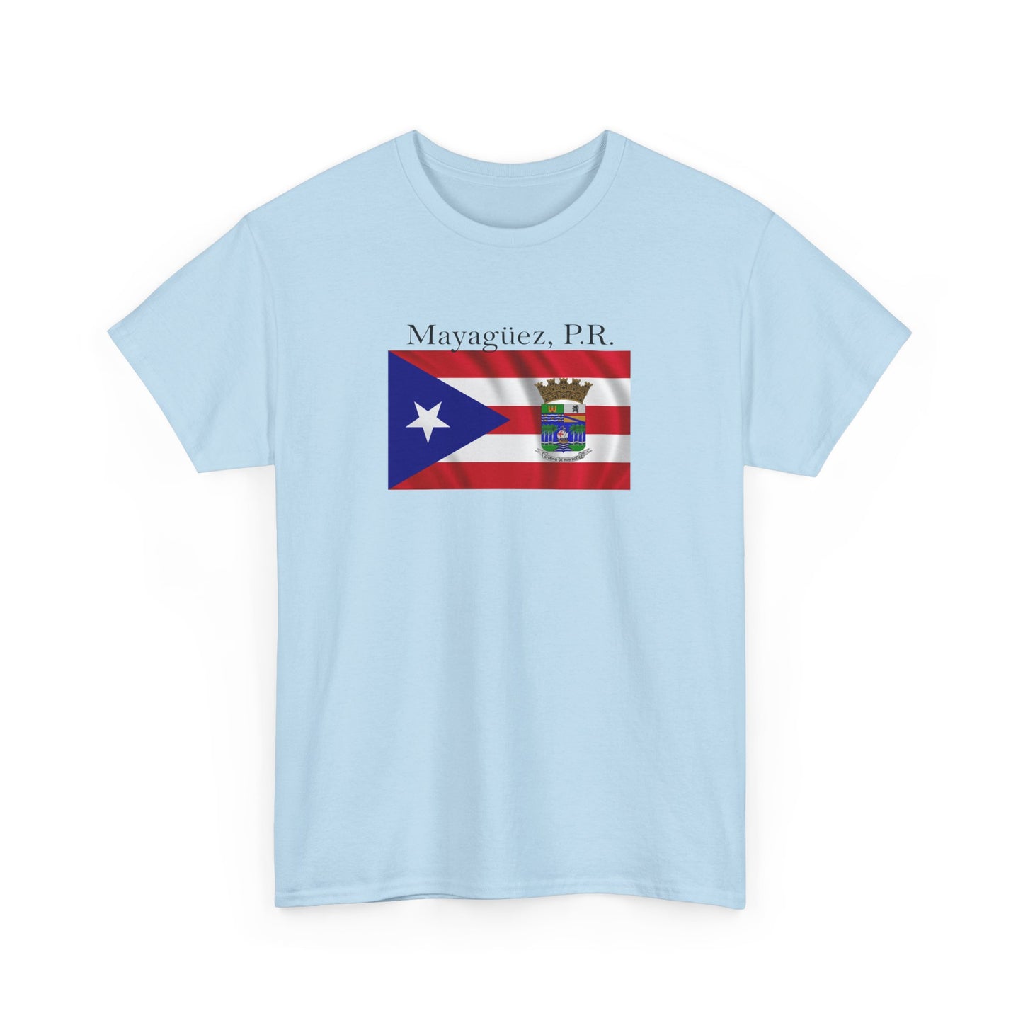 Mayagüez, P.R., Unisex Heavy Cotton Tee