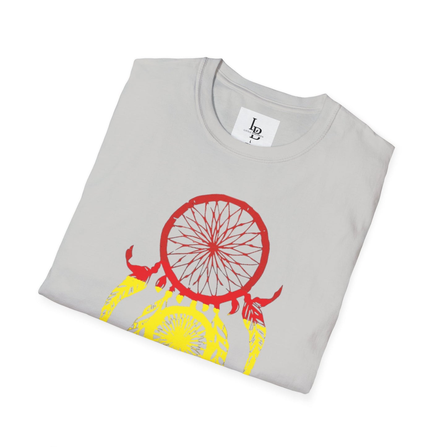 Dream Catcher - Taino Flag colors, Unisex Softstyle T-Shirt