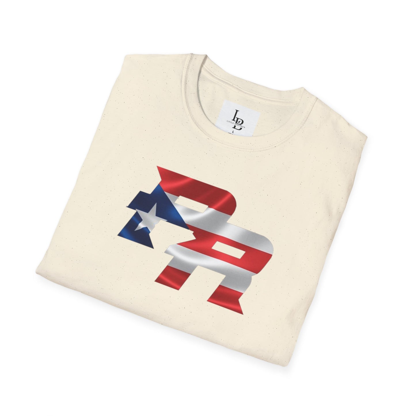 PR Flag interior, Unisex Softstyle T-Shirt