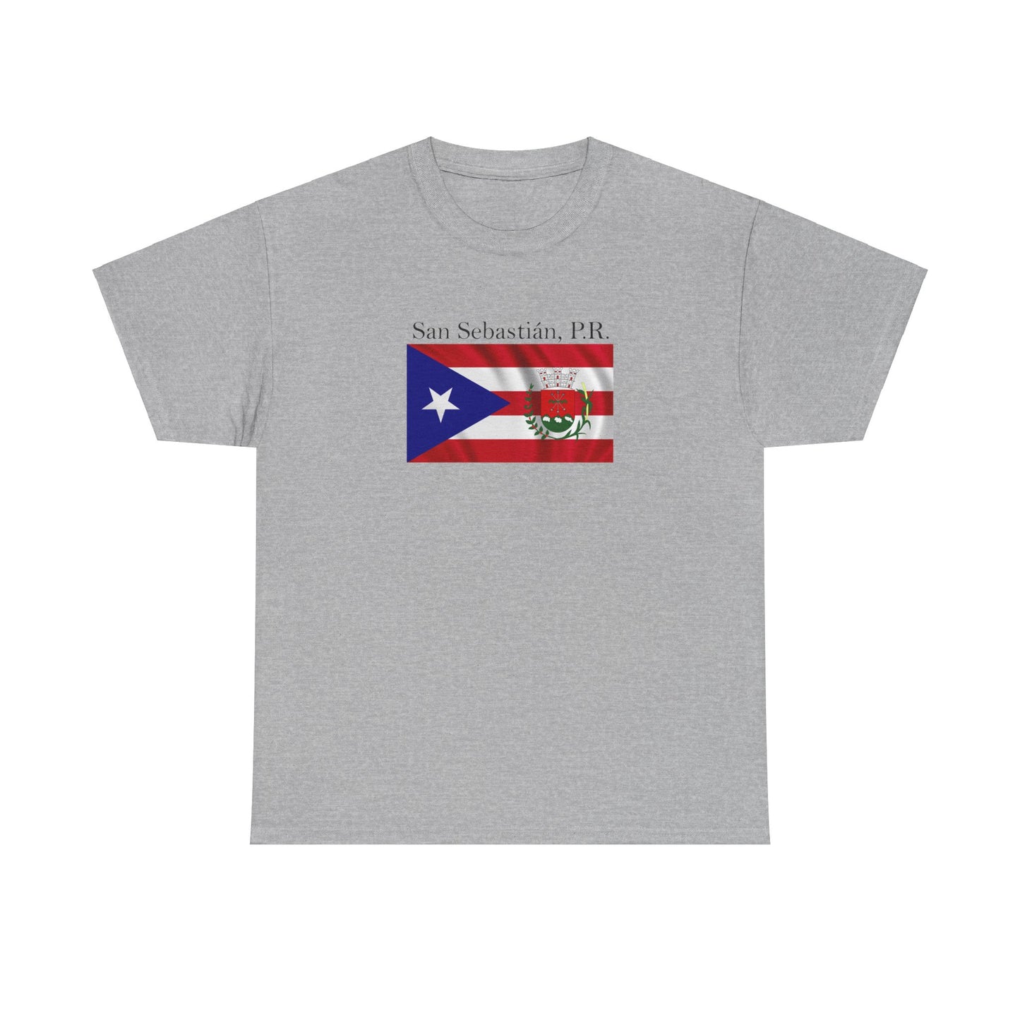 San Sebastian, P.R., Unisex Heavy Cotton Tee