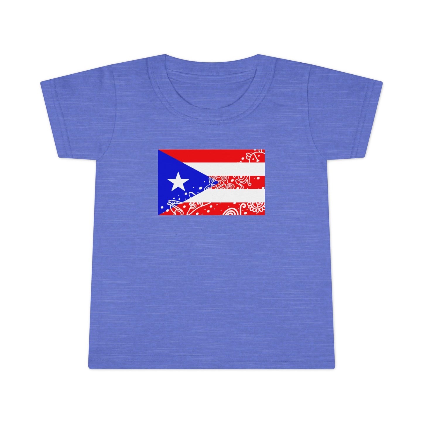 Puerto Rican Flag w/Taino Symbols, Toddler T-shirt