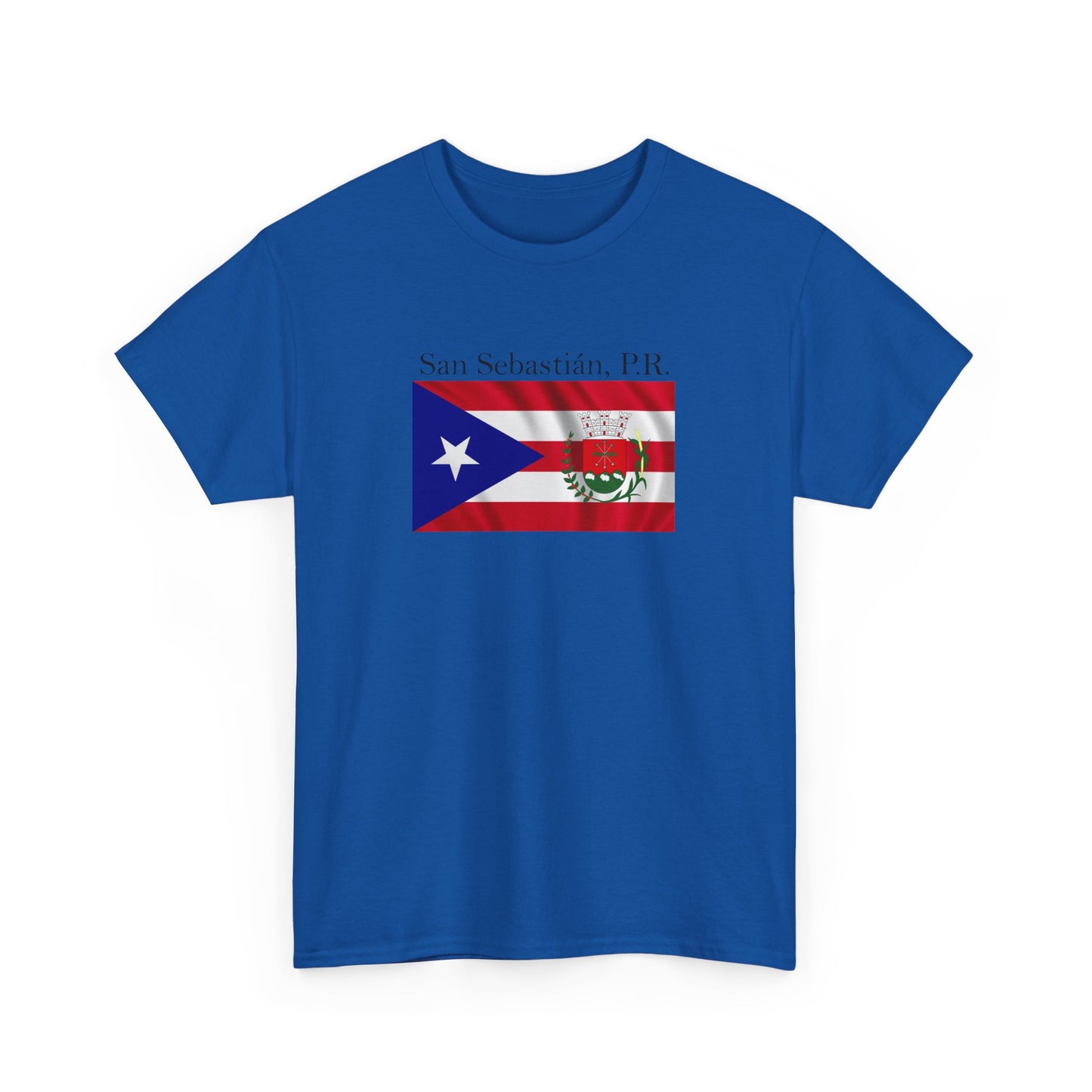 San Sebastian, P.R., Unisex Heavy Cotton Tee