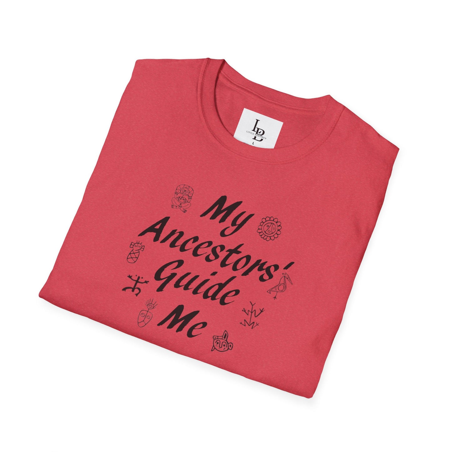 My Ancestors' Guide Me, Unisex Softstyle T-Shirt