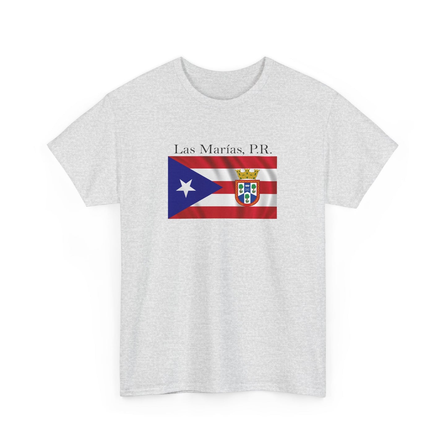 Las Marias, P.R., Unisex Heavy Cotton Tee