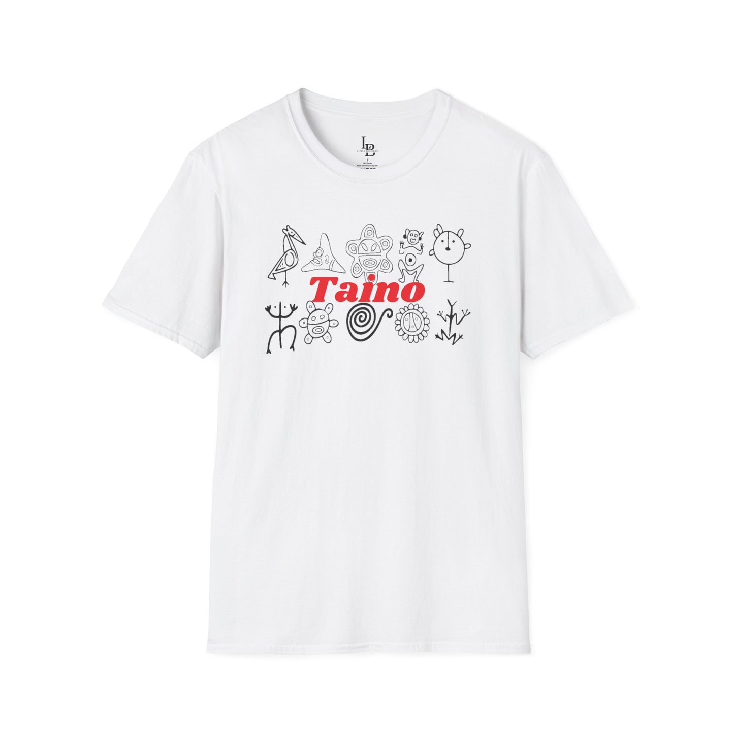 Taino Symbols 5, Unisex Softstyle T-Shirt