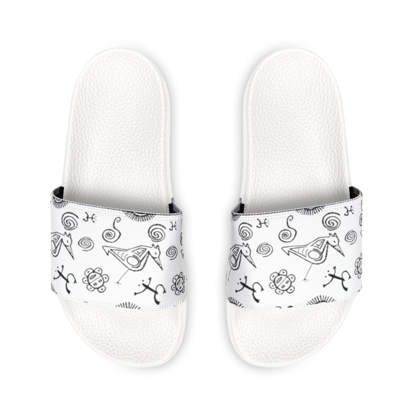 Taino Symbols 3, Men's PU Slide Sandals