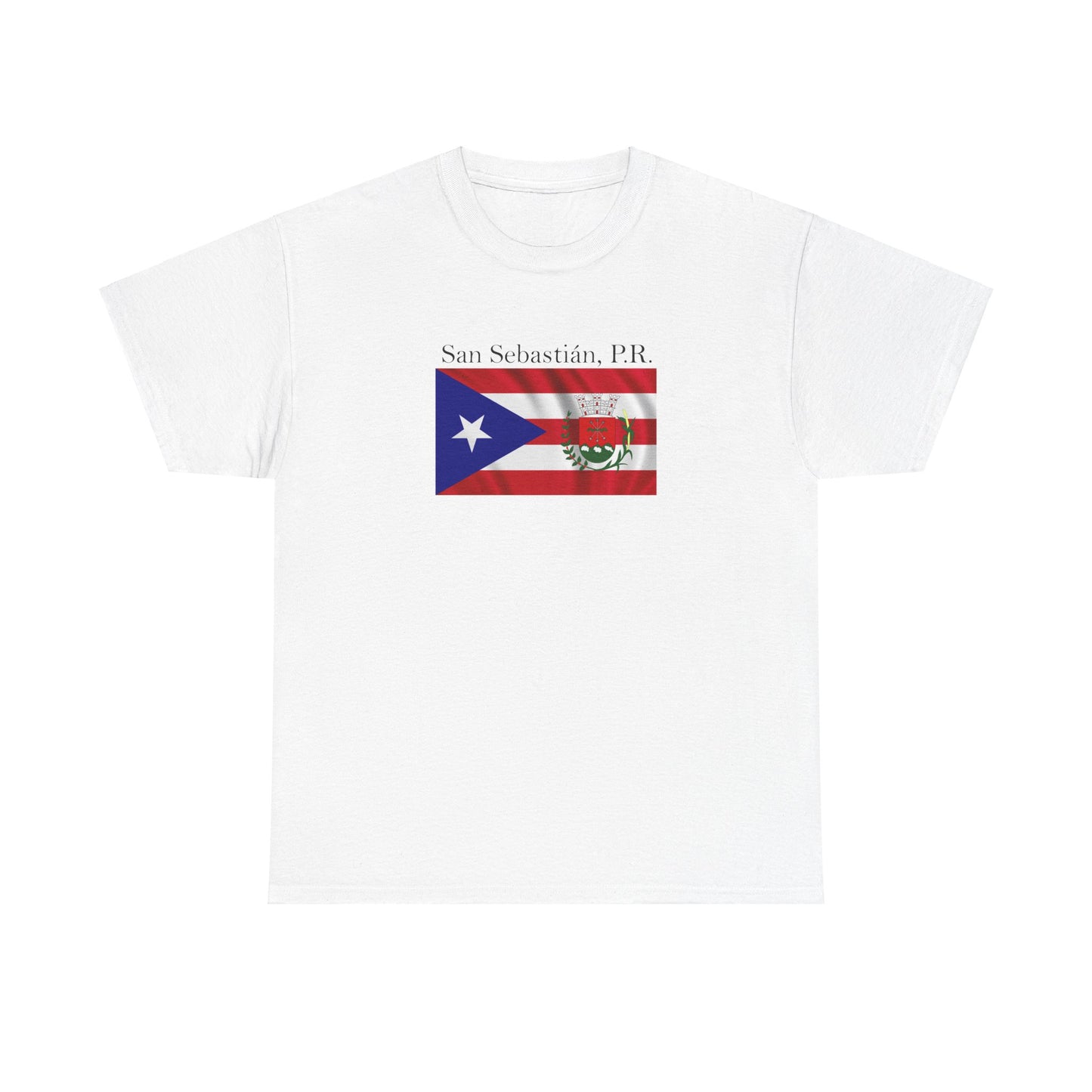 San Sebastian, P.R., Unisex Heavy Cotton Tee
