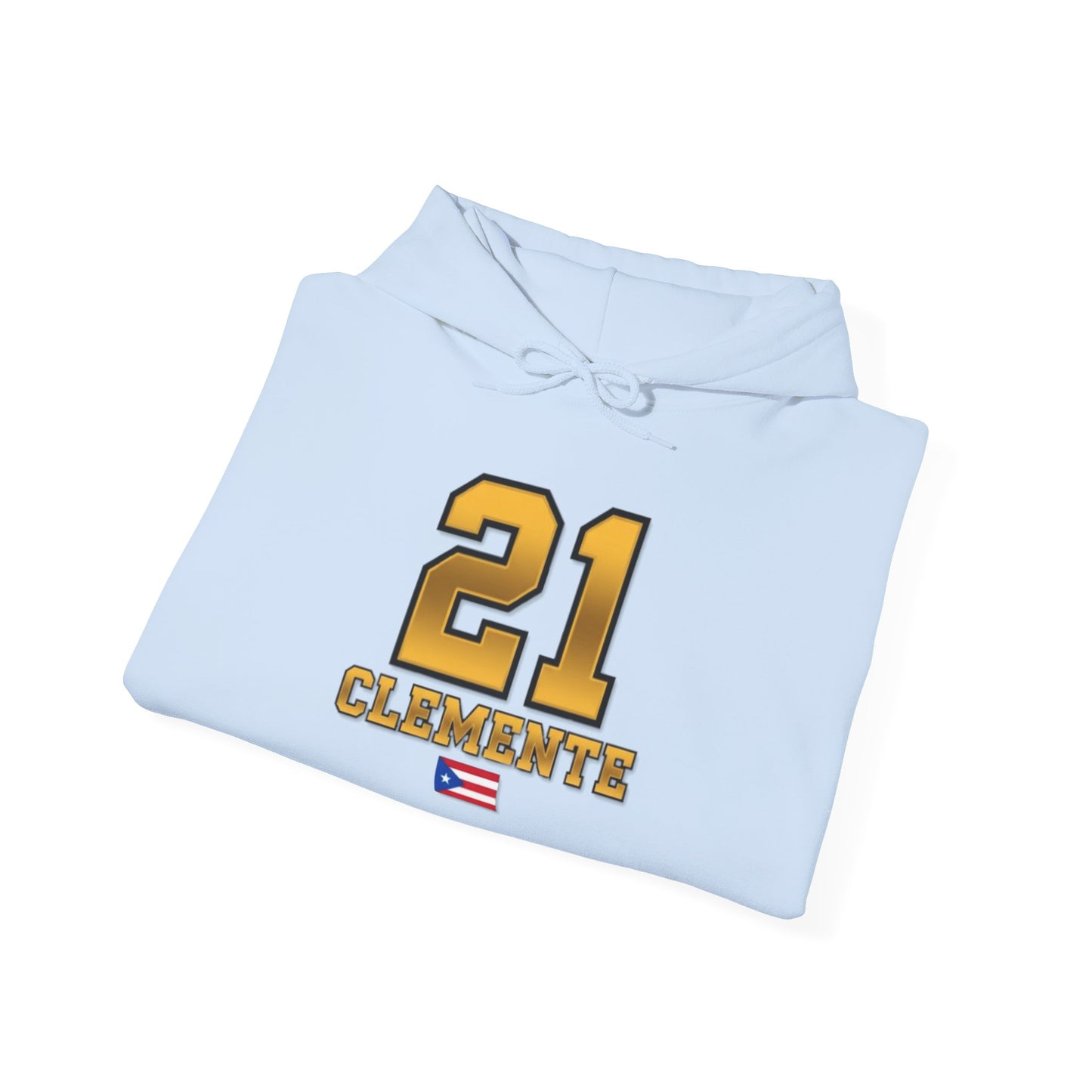21 Clemente Unisex Hoodie, Cozy Sweatshirt, Casual Wear, Gifts for Adventures, Pride Apparel, Comfortable Streetwear