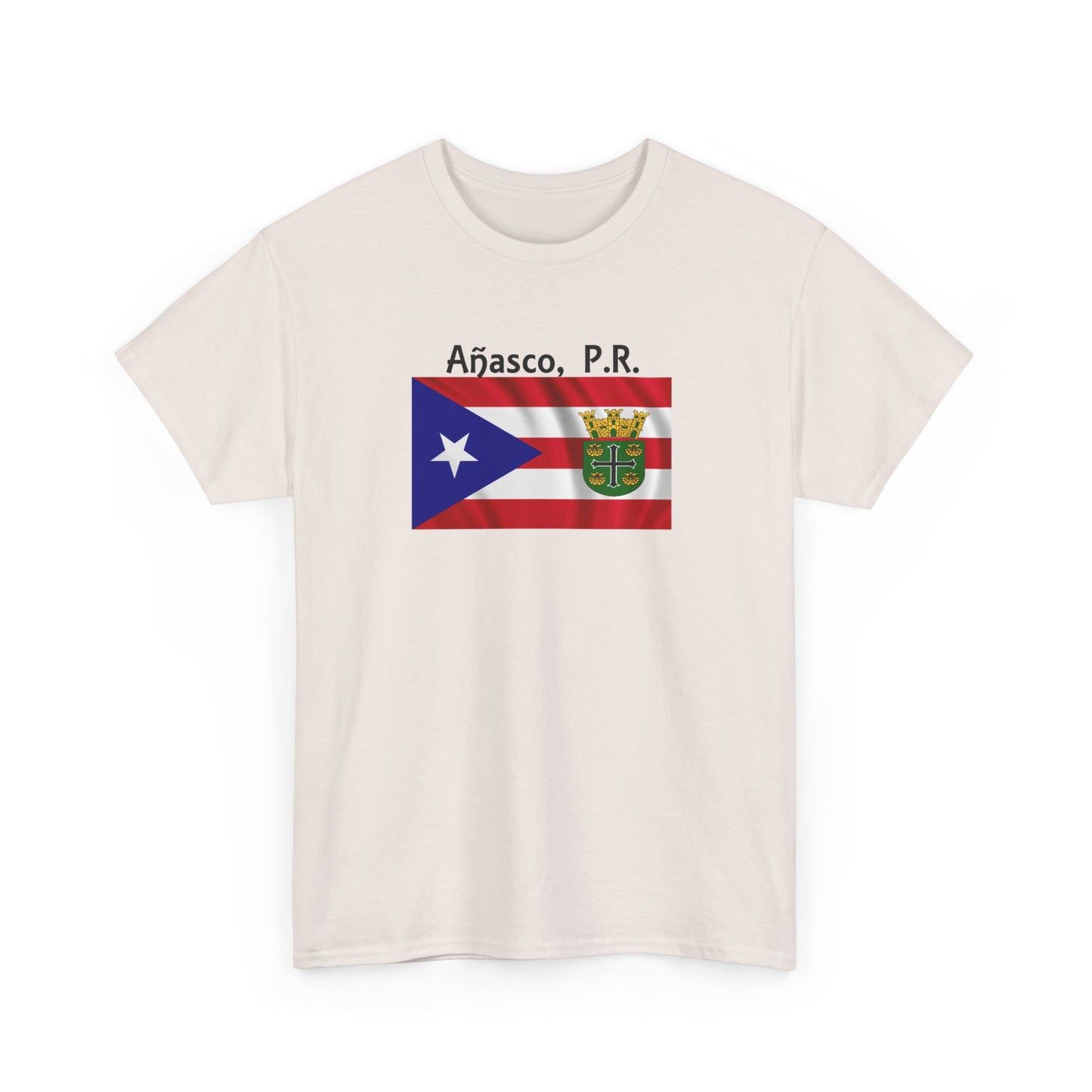 Añasco, Puerto Rico, Unisex Heavy Cotton Tee