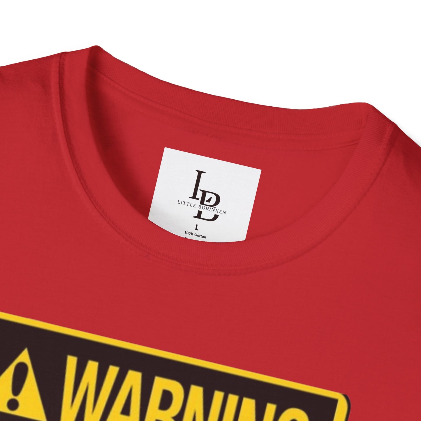 Warning: Puerto Rican Gen-X Attitude, Unisex Softstyle T-Shirt