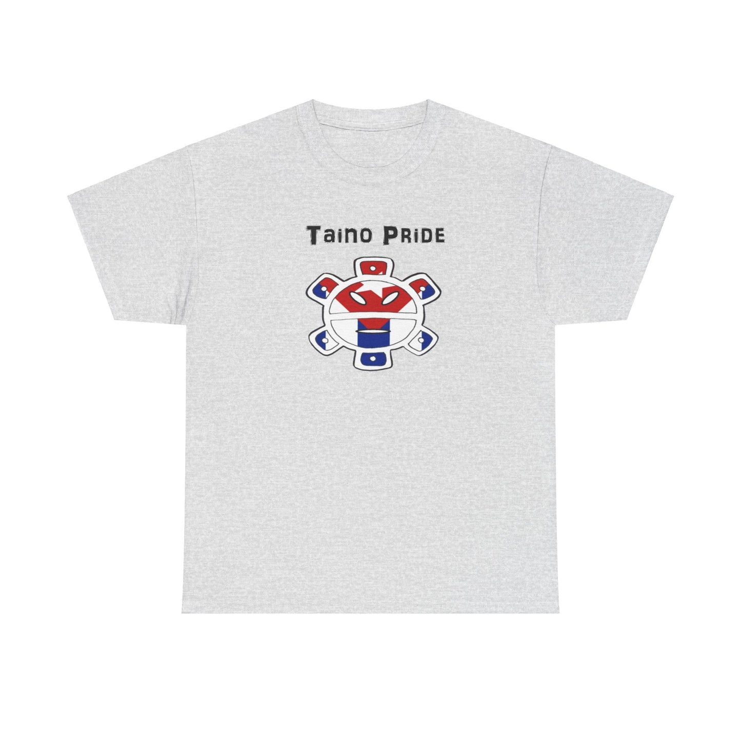 Cuban Flag Taino Pride, Unisex Heavy Cotton Tee