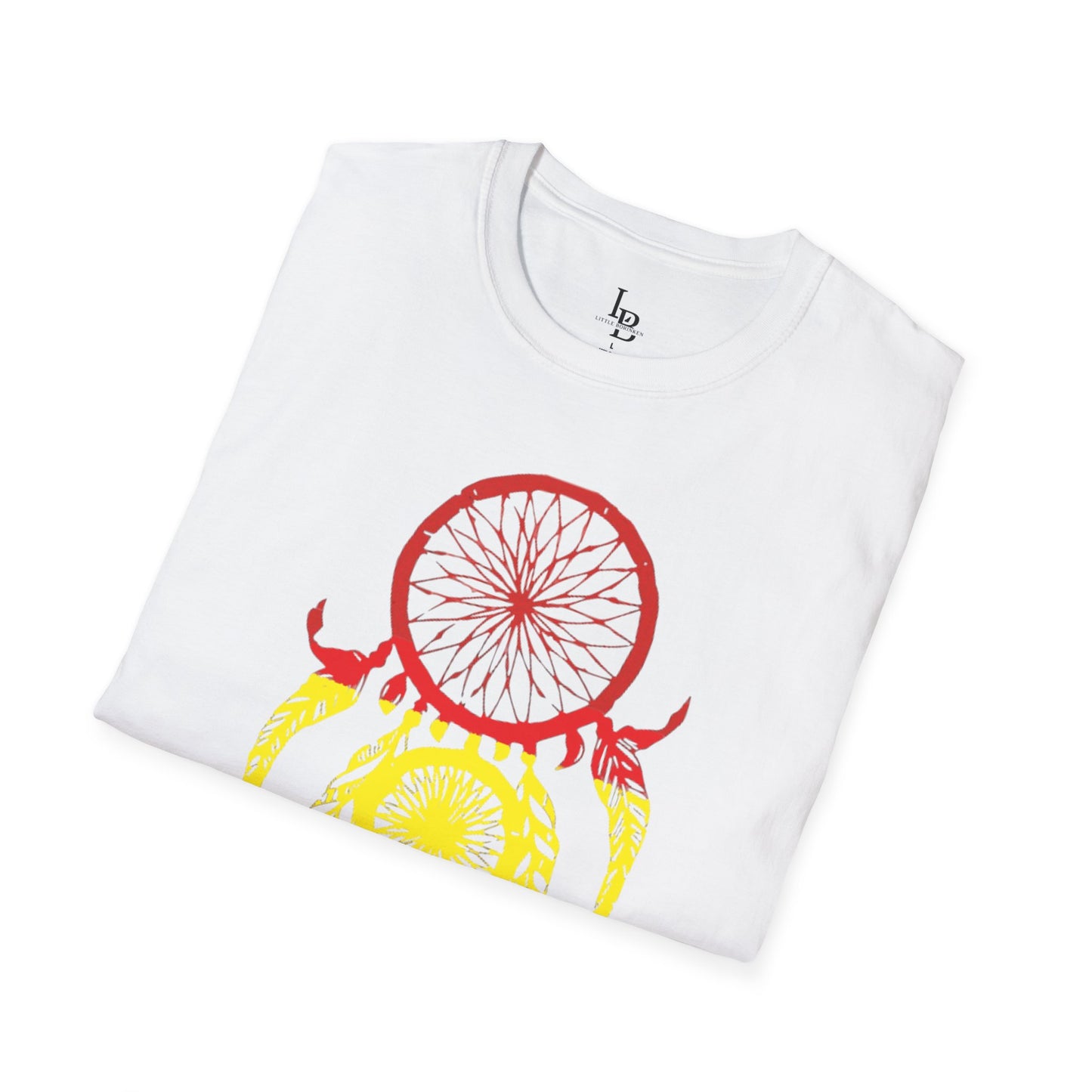 Dream Catcher - Taino Flag colors, Unisex Softstyle T-Shirt