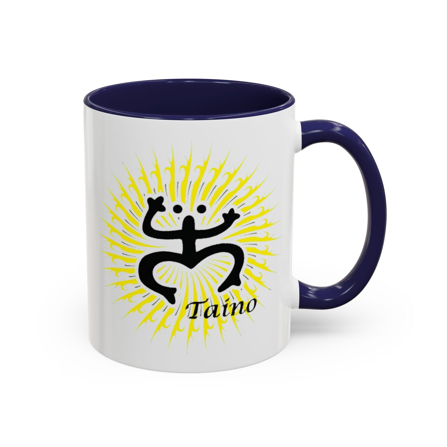 Taino Coqui Sun Colorful Accent Mugs, 11oz