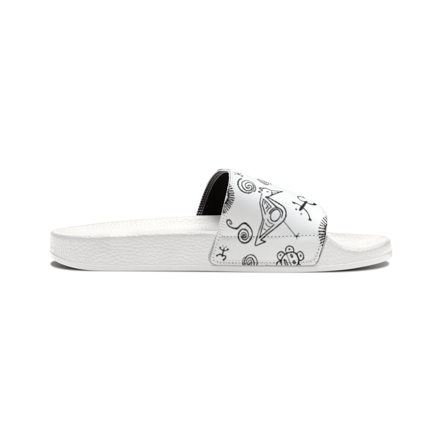 Taino Symbols 3, Men's PU Slide Sandals