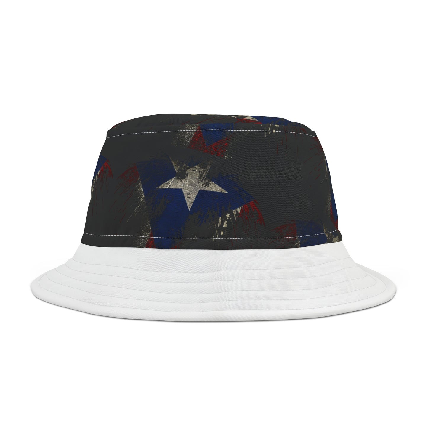 Puerto Rico Phoenix flag, Bucket Hat (AOP)