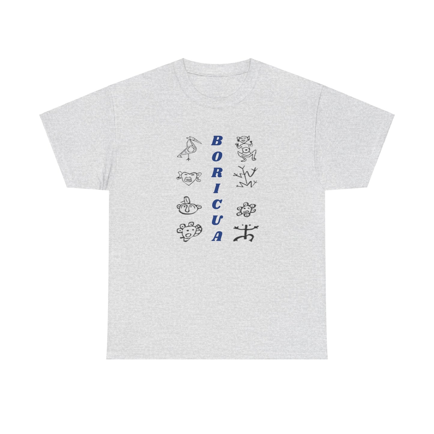Taino Symbols Boricua, Unisex Heavy Cotton Tee