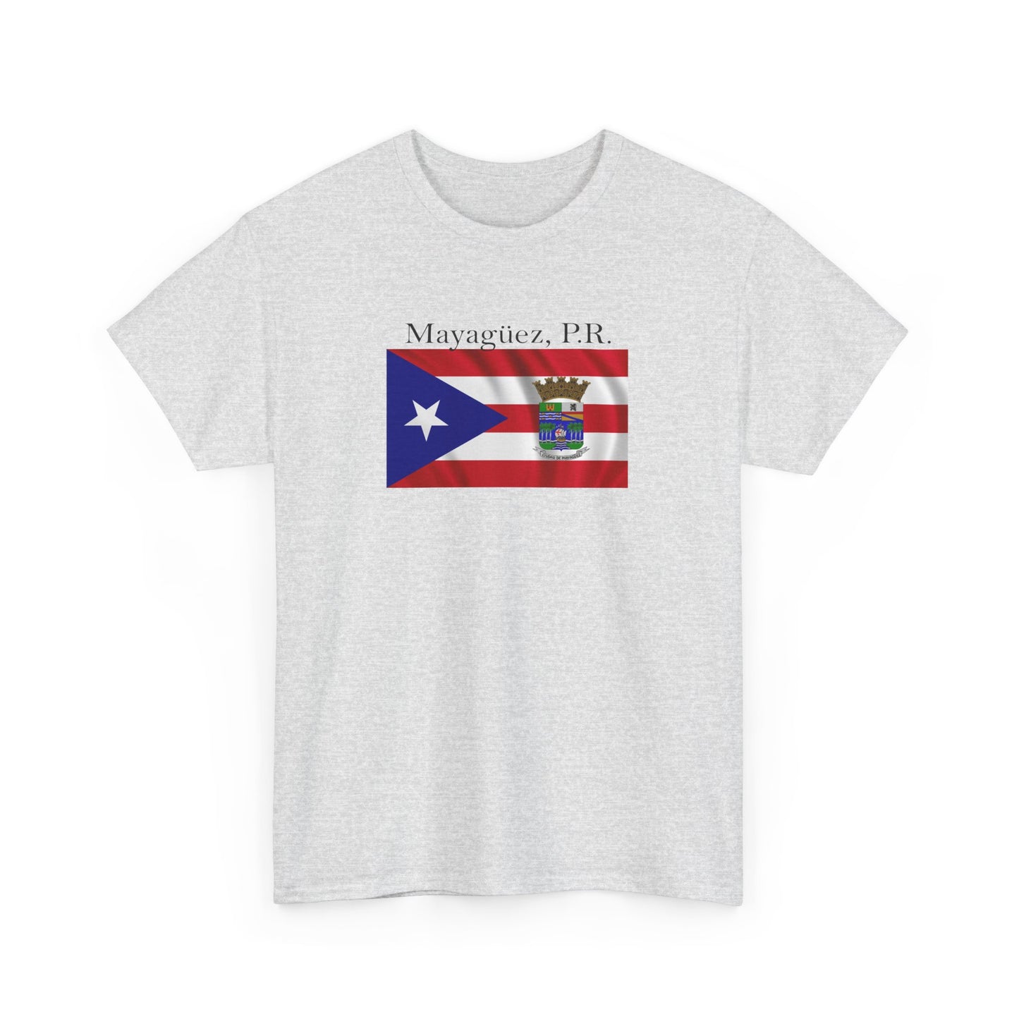 Mayagüez, P.R., Unisex Heavy Cotton Tee