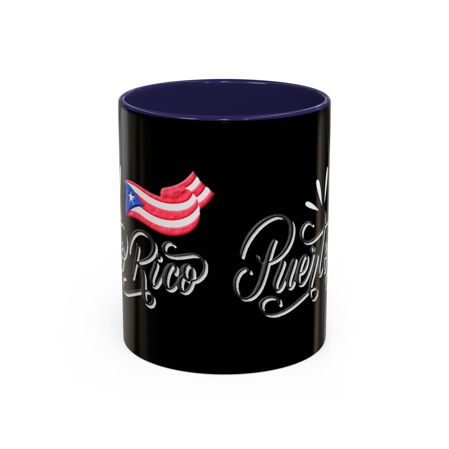 Puerto Rico, Colorful Accent Mugs, 11oz